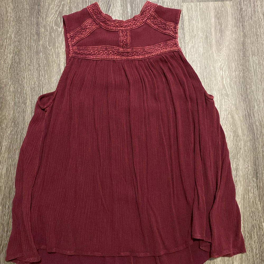 Lace tank top